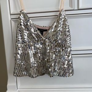 Sequin top